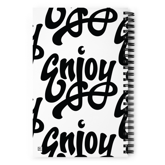 'I Enjoy Coffee' Spiral Notebook